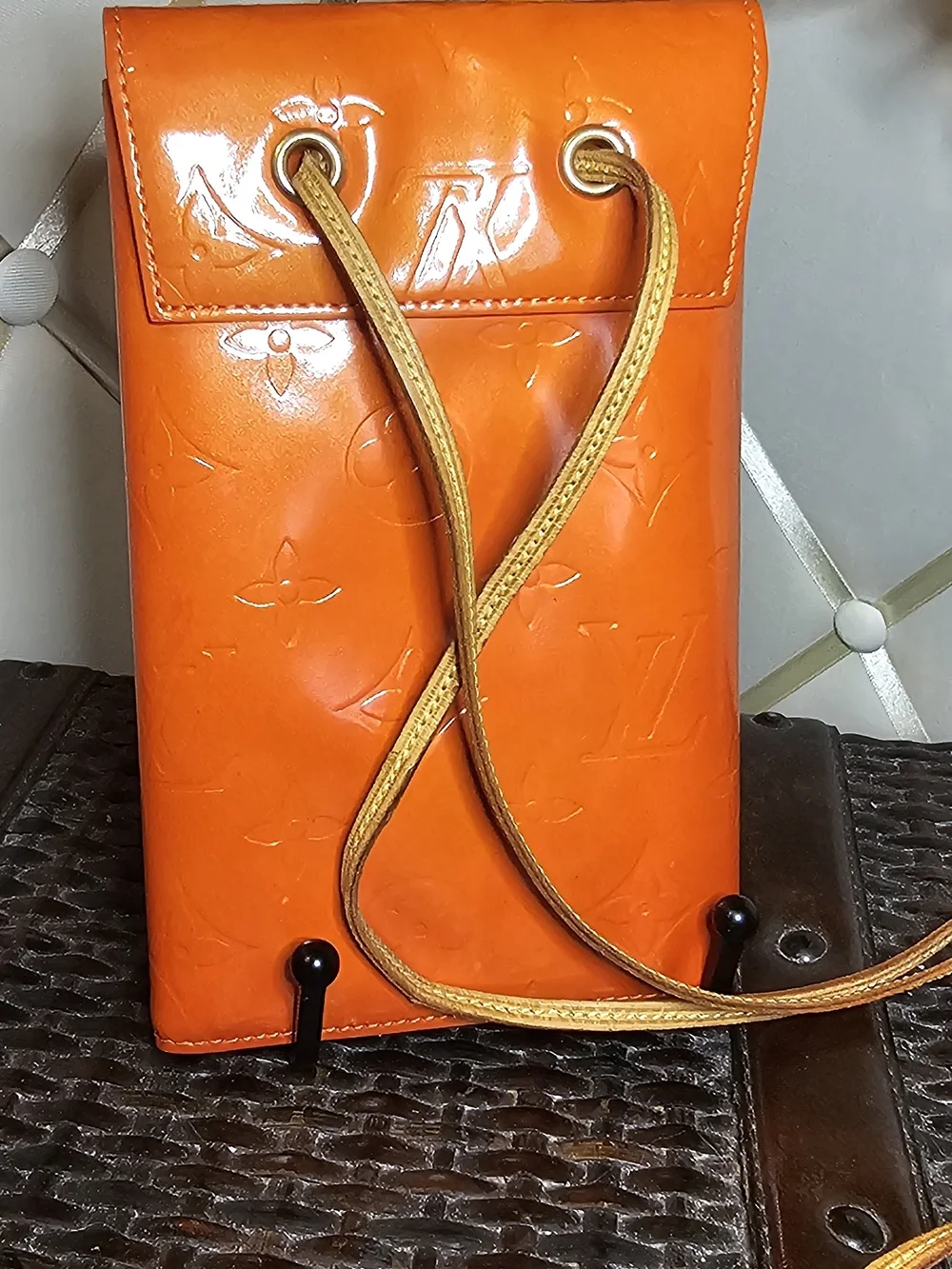 Louis Vuitton Monogram Vernis Walker Wallet